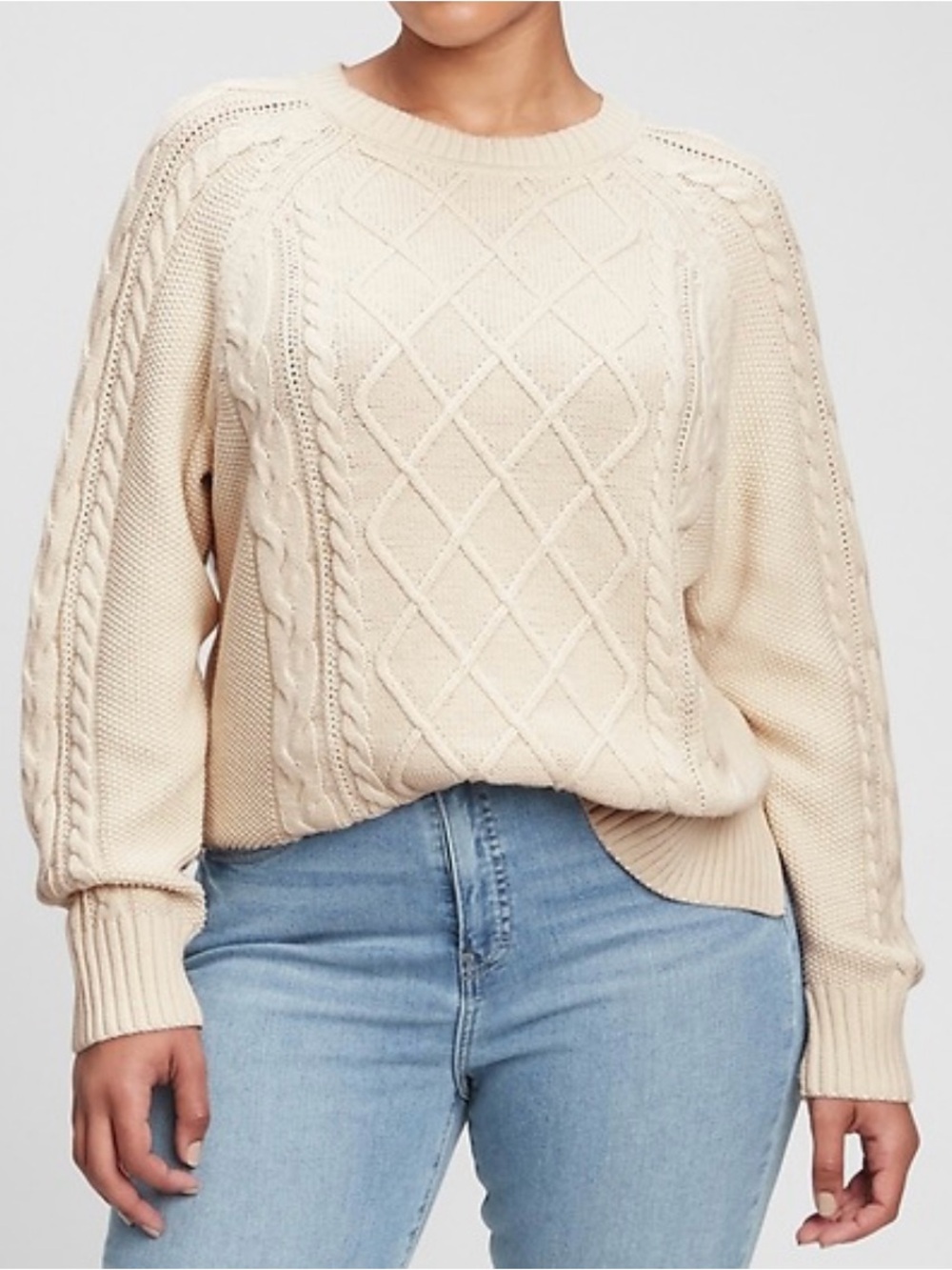 Gap 100% Cotton Cable Knit Sweater